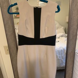 Calvin Klein beige business dress